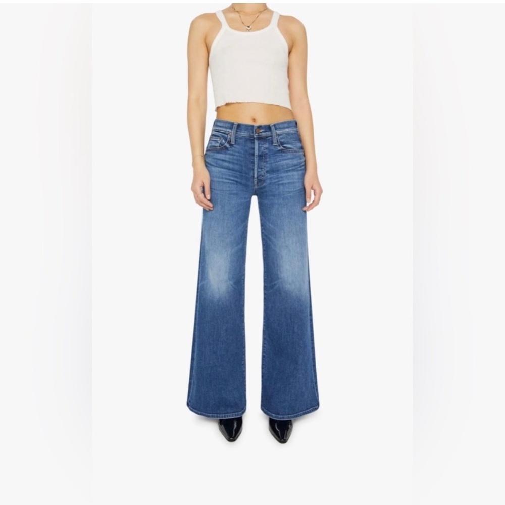 Mother Lil Tomcat Roller Sneak Jeans